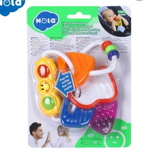 دندانگیر نوزاد دسته کلید چیکو چراغدار