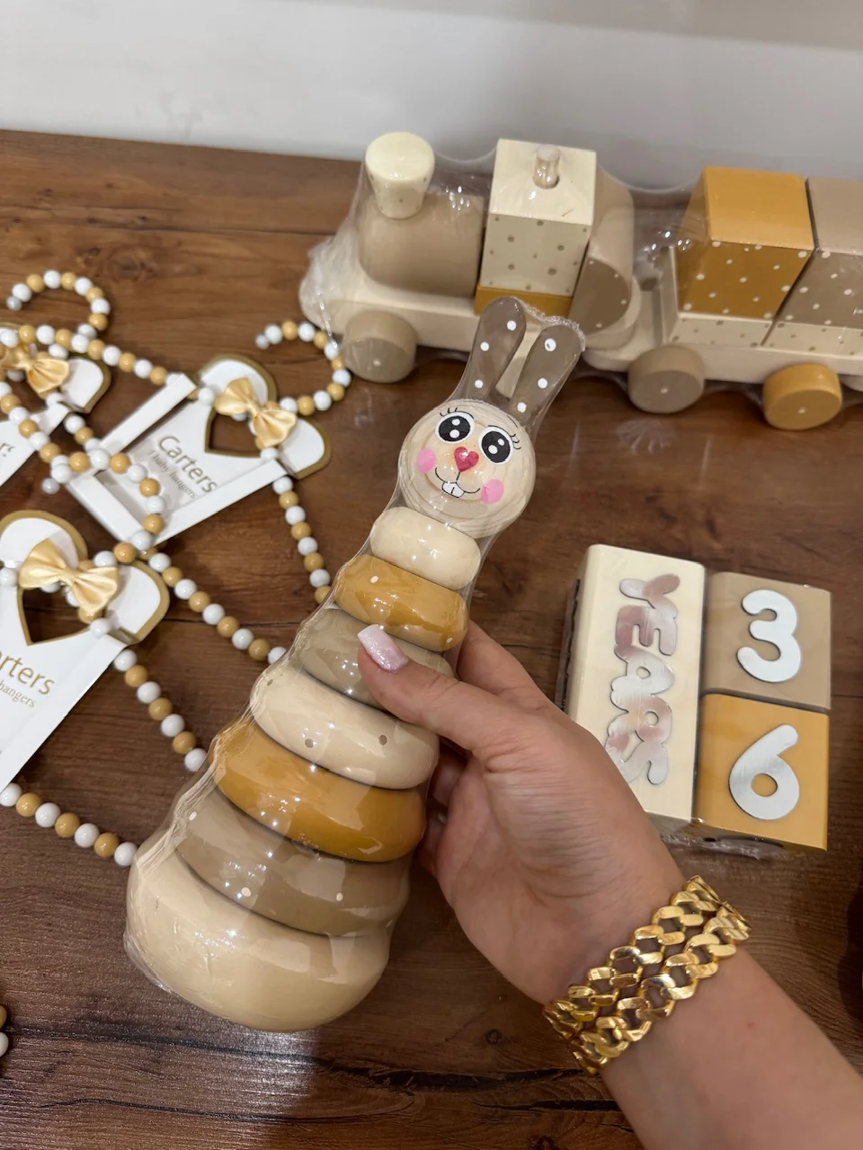 برج هوش حلقه هوش چوبی