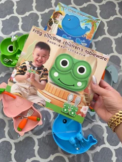 ظرف غذای سیلیکونی کودک