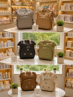 ساک لوازم مادر و کودک کوله بیمارستان ساک لوازم بیمارستان نوزاد